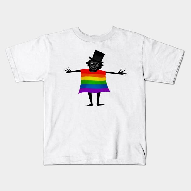 Lord Babadook Kids T-Shirt by alvaroamado